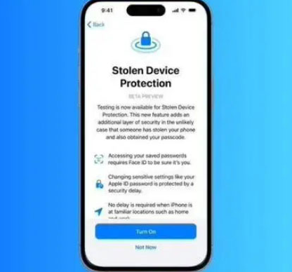 利辛苹果授权维修店分享被盗设备保护功能开启方法 